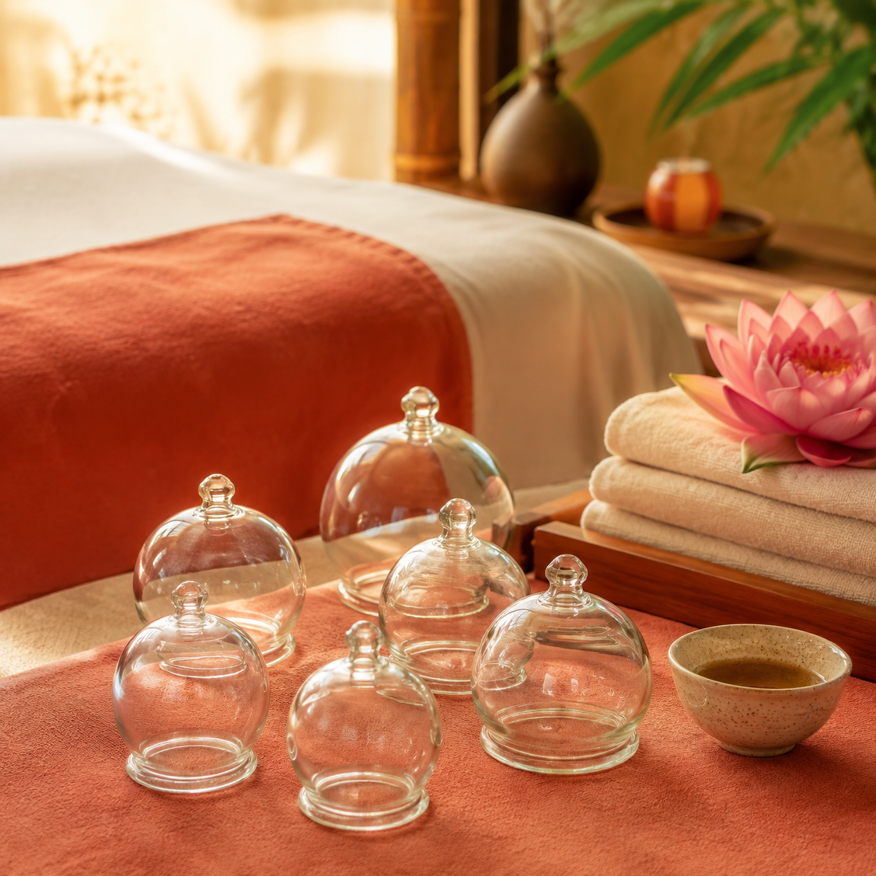 Cupping massage bij Thao Massage Spa in Hilversum