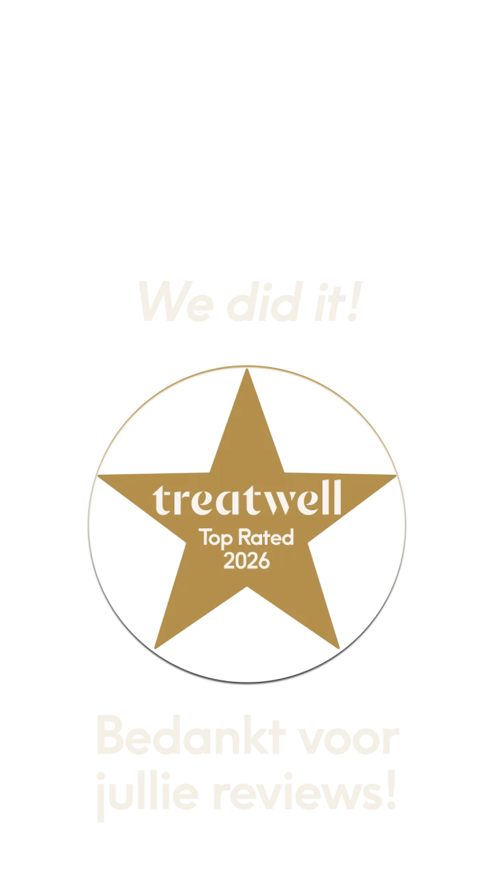 Treatwell Top Rated Salon 2026 onderscheiding voor Thao Massage Spa in Hilversum